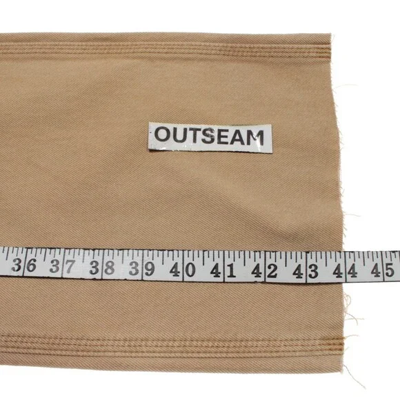 Re/Done NWD Denim Jeans Size 25 US Utility Loose in Washed Khaki Tan